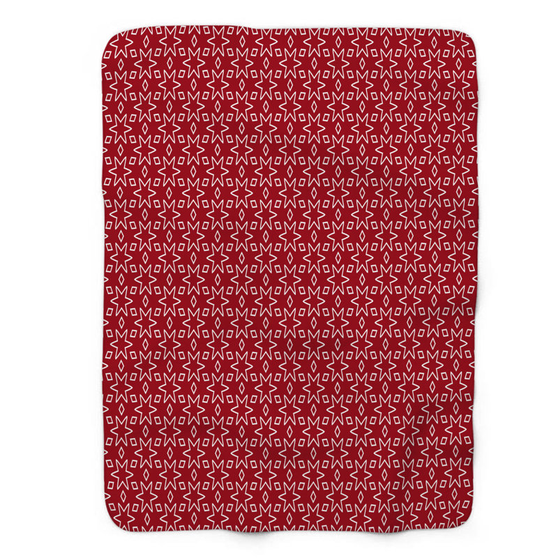 Rubis Lattice - couverture de qualité supérieure 1 pièce, Lit simple