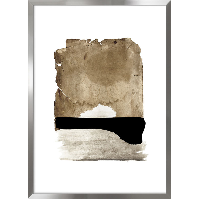 Sheet Of Paper I by NONE - Single Picture Frame Graphic Art.