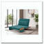 Fauteuil d'appoint rembourré convertible-283745453