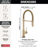 Touch2O Technology Kitchen Faucet with Touchless Technology-121118065