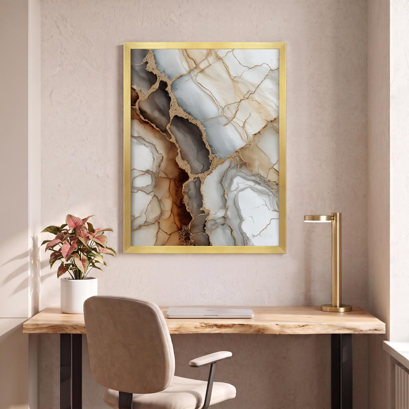 Auric Surge, 30" H x 40" W