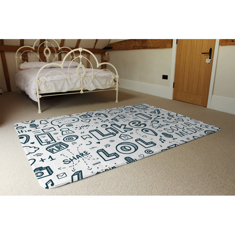 Glenview Shag Area Rug, Rectangle 140 x 200cm