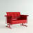 Kutcher 48.75'' Wide Metal Loveseat-162864229