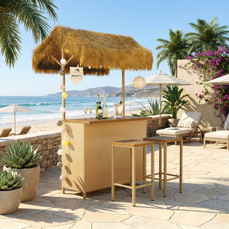 Ensemble de patio Hawaiian Tiki