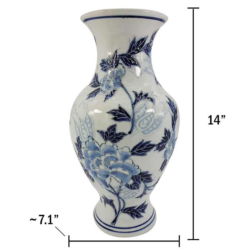 Handmade Ceramic Table Vase, White
