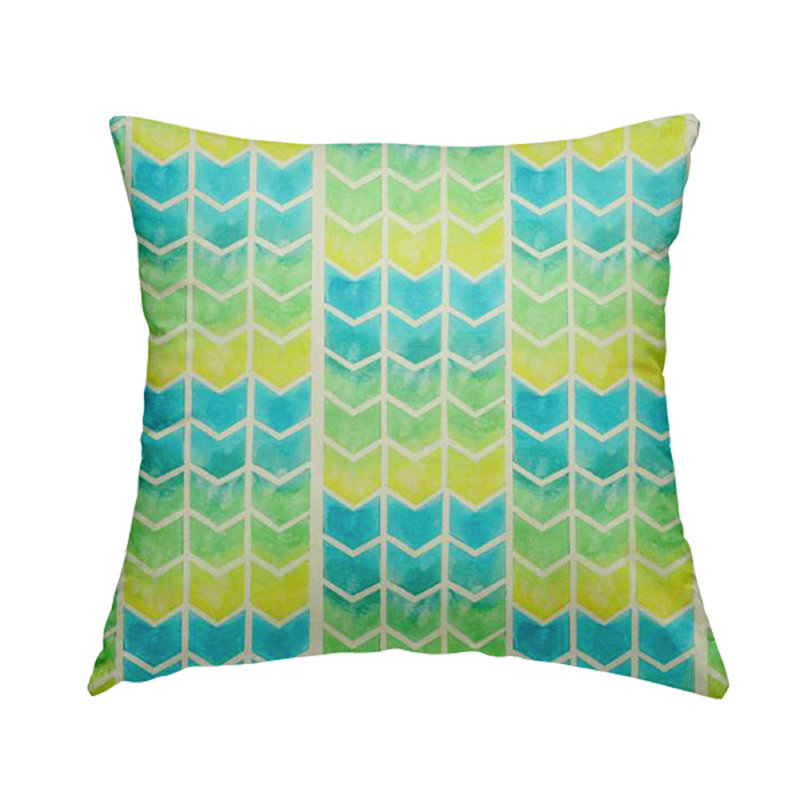 Huddersfield Chevron Square Cushion, 43cm H x 43cm W x 5cm D