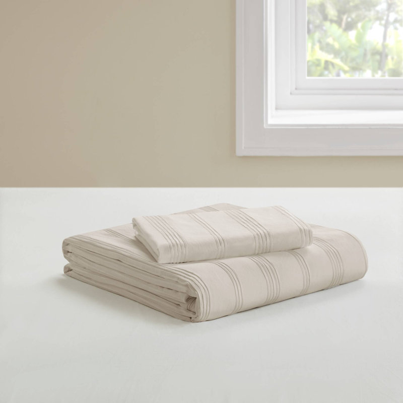 Elegant Twin/twin Xl Bedding Sets, Woven Polyester, Modern Neutral Style