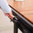Witman 30.7" Extendable Folding Trestle Dining Table-1119438704