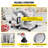 VEVOR Stainless Steel Electric Meat Slicer
