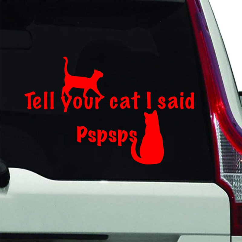 Non-Wall Damaging Window Decal, 10" H x 16" W, Red