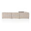 Canapé modulaire de coin de 122 po de largeur Bowry-88233208