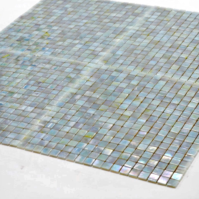 Carreau de mosaïque pour mur et plancher en verre 0,6 po x 0,6 po Skosh