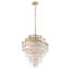 Dolce 12 - Light Unique Tiered Chandelier with Crystal Accents-9193924