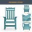 Chaise Adirondack à bascule d'extérieur-332844673