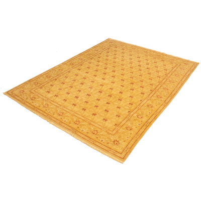 Tapis unique en laine noué à la main de style nouvel âge Peshawar 12 pi 1 po x 17 pi 1 po New Age