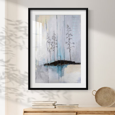 In the Company of Three -Framed Print