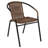 Arthor Rattan Indoor/Outdoor Stacking Restaurant Chairs by Flash Furniture-1246927922