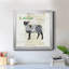 Golden Cuisine Sheep - Reproduction d'art graphique sur toile encadrée-2081805529-2081805531