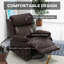 Fauteuil de massage inclinable électrique en similicuir-643721575