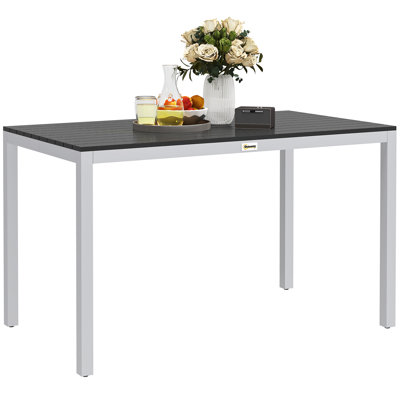 Rectangular 6 - Person Outdoor Dining Table