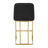 Modern 24'' Height Upholstered Counter Bar Stool With Metal Frame(Set of 2)-109379952-124553377