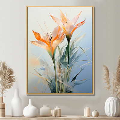 Birds Of Paradise Tropical Flowers II - Birds Of Paradise Wall Art