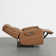 Genuine Leather Dual Motor Lay Flat Power Recliner With Power Headrest