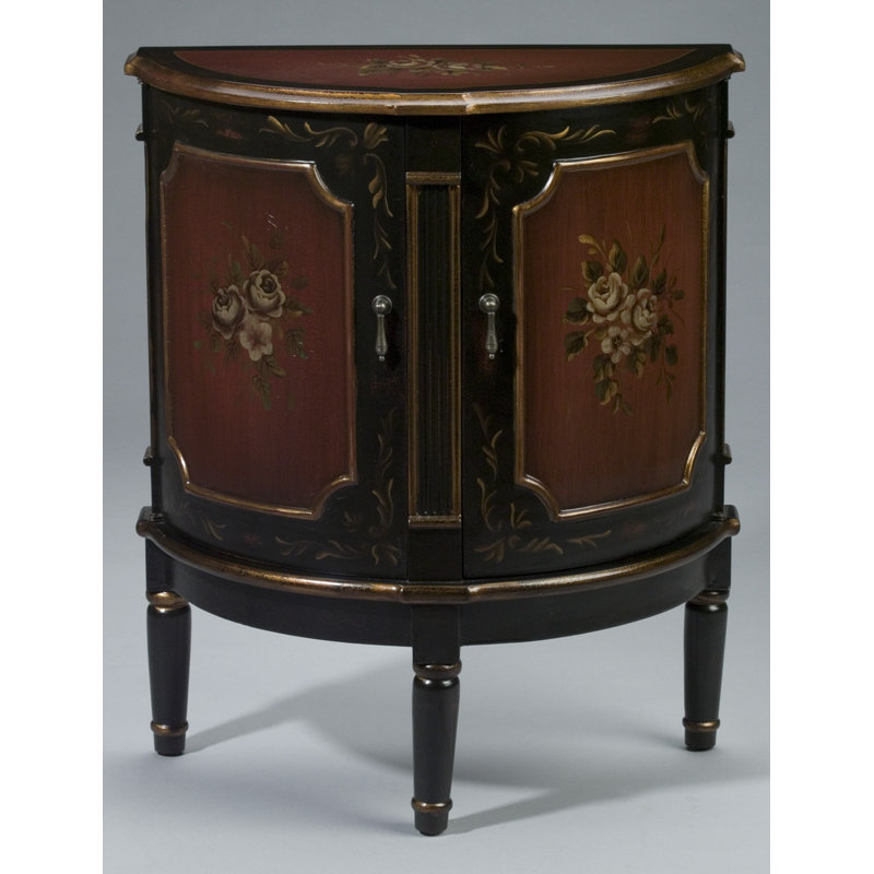 Demilune Accent Cabinet
