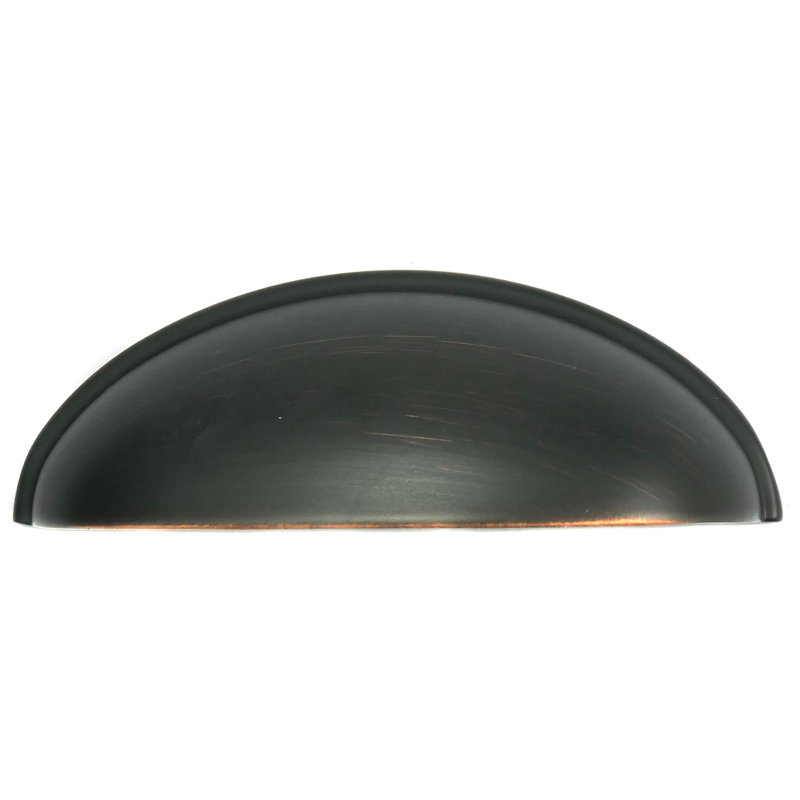 3" Center to Center Cup Pull, Oil Rubbed Bronze
