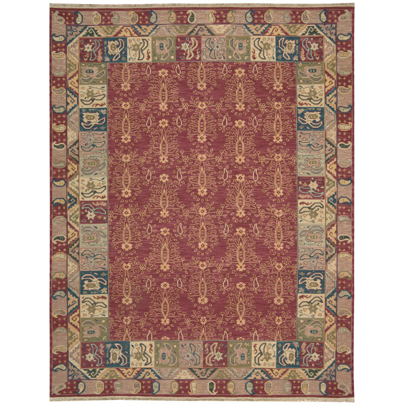 Baar Wool Oriental Indoor Rug, Rectangle 12' x 18'
