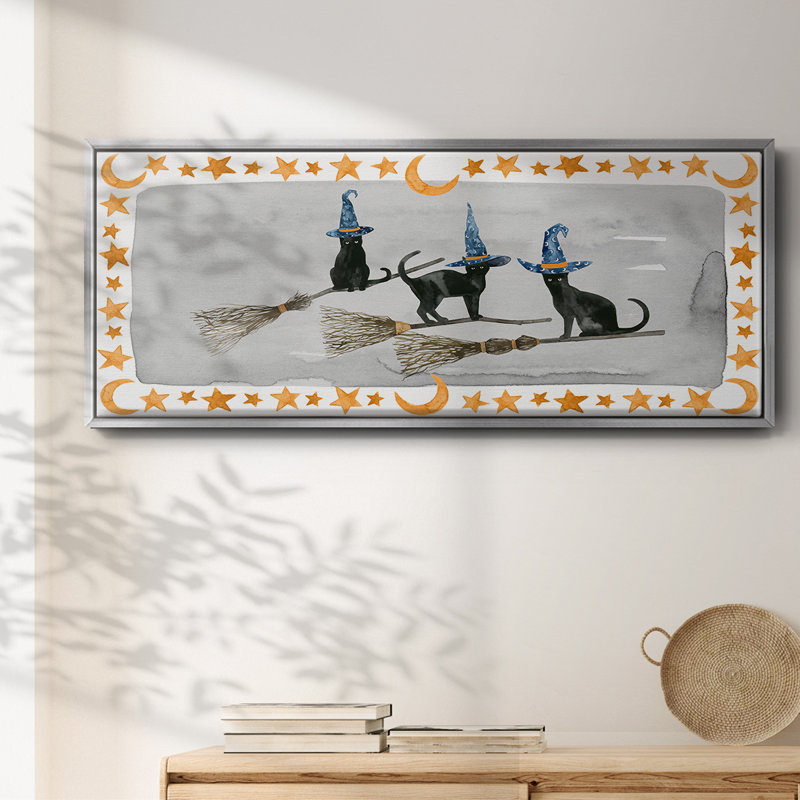 Collection «Black Cat» - toile encadrée, H 20 po x l 50 po