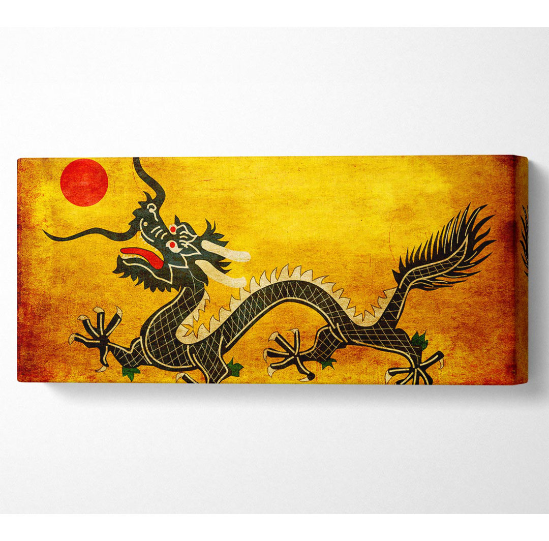 Mandschu-Drache Ming-Dynastie Panoramaleinwand