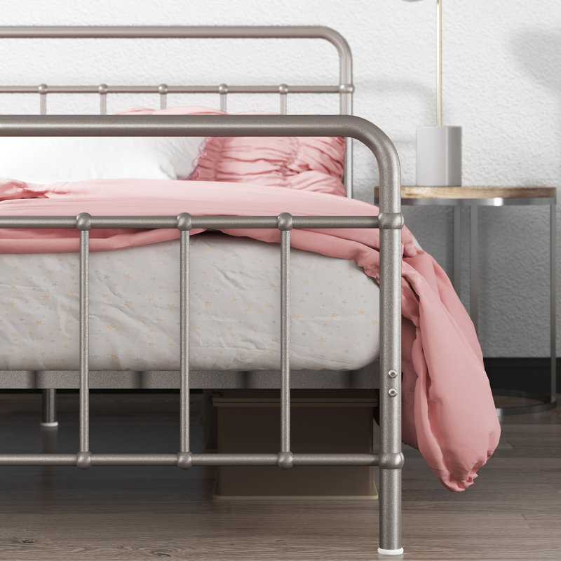 Lit plateforme en métal Zinus Gina, Simple