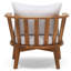 Chaise de patio avec coussins Rehobeth