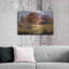 «Red Barn» par Bill Makinson, art mural en métal-765296548