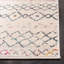 Looped/Hooked Geometric Ivory Rug-191260623