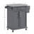 Versatile Mobile Kitchen Island With Abundant Storage And Stylish Design