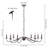 Wicklow Bohemian Farmhouse Iron LED Chandelier-747549267-803211181