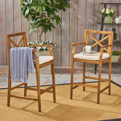 Perla Barstool Patio Stools Wood Outdoor Chairs Perla Barstool Patio Stools Wood Outdoor Chairs