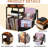 Metal 23.7'' H Media Shelves-735869401