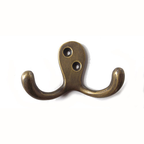 Wall Mounted Double Lateral Robe Hook