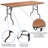Marcott Rectangular Wood Folding Event Table-43075562
