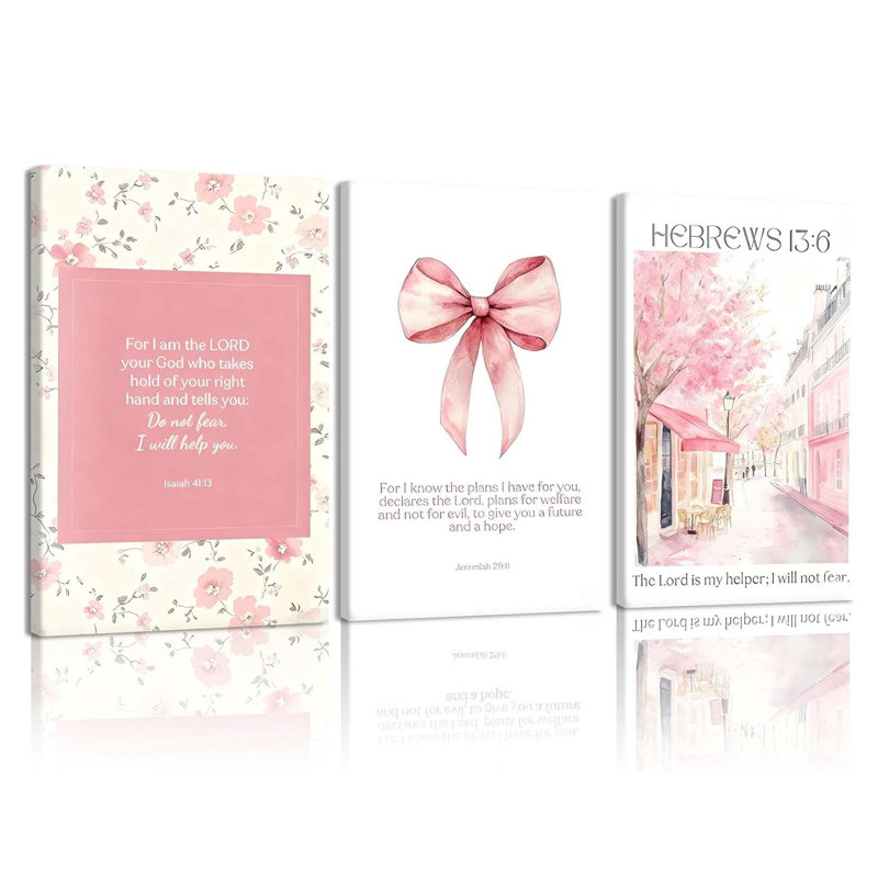 3 Piece Wrapped Canvas Wall Art