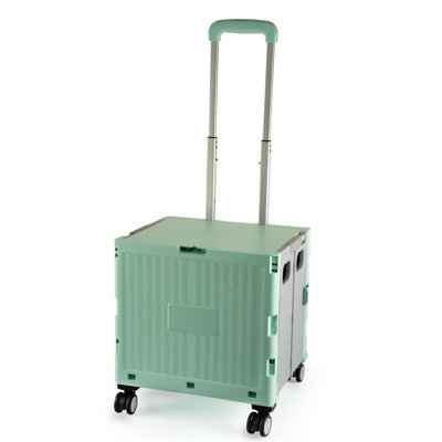 Black Plastic Folding Craft/ Sewing & Hobby Trolley