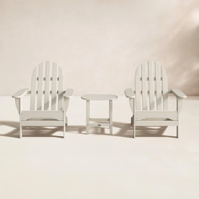 POLYWOOD® Classic Adirondack 2-Person Patio Seating Group