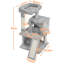 91cm H Multilevel Cat Tower-1689963312