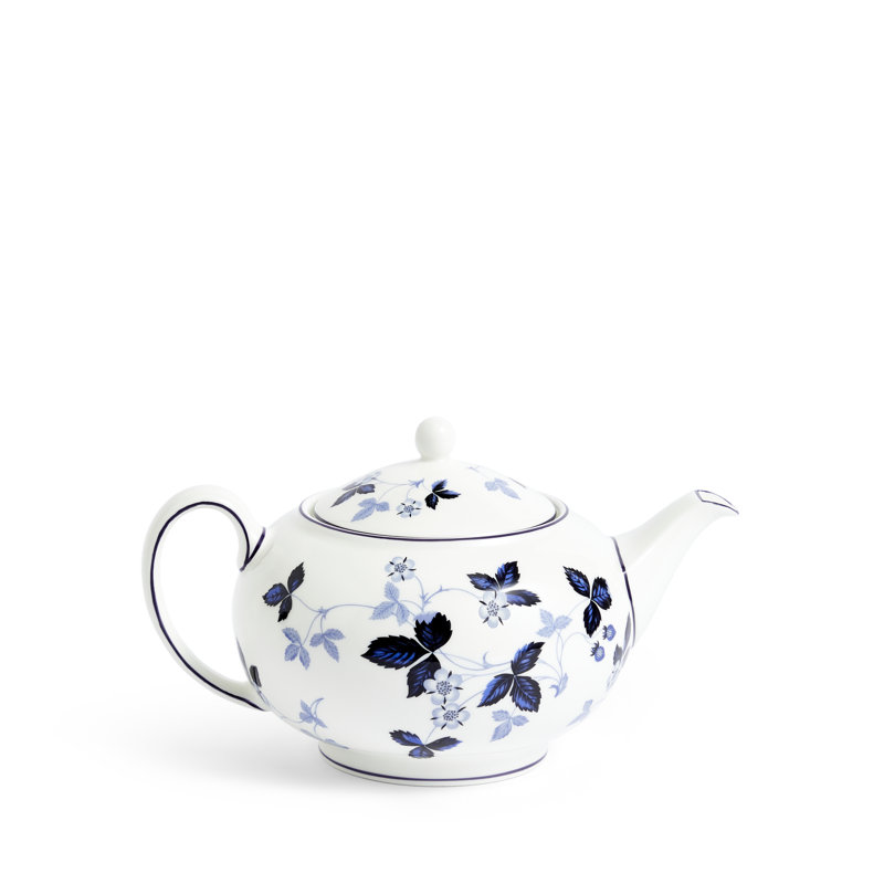 Wild Strawberry Inky Blue 27floz Teapot