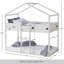 Lit superposé simple au-dessus de simple Zirke-86927008