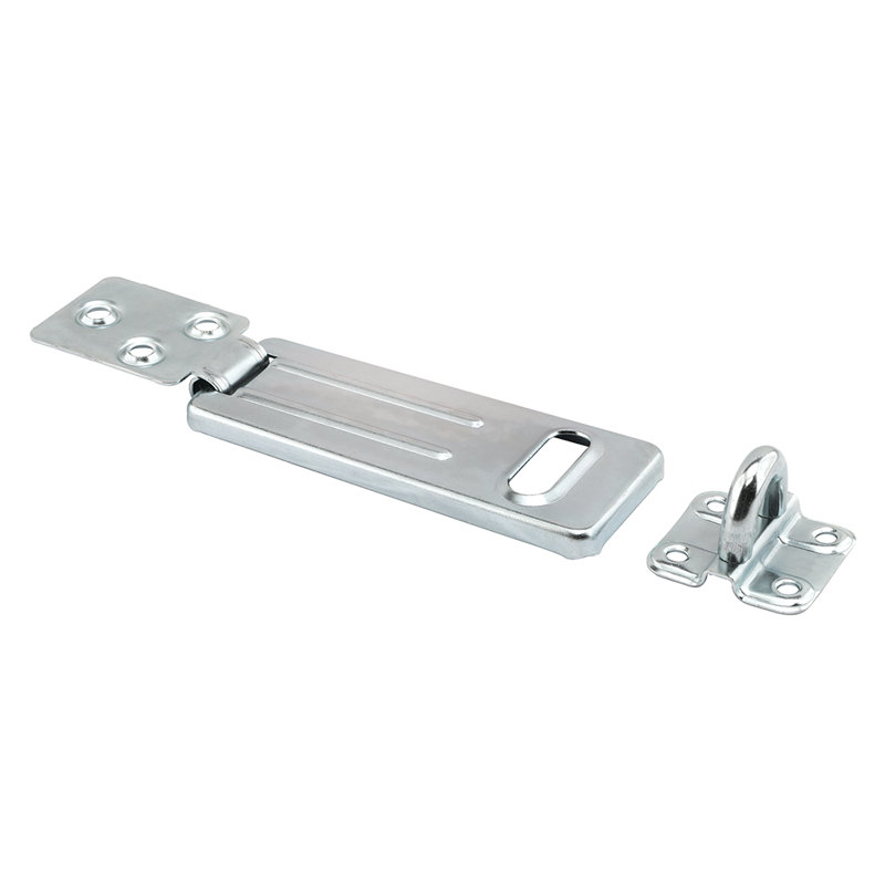 Prime-Line Safety Hasp, 4-1/2 in., Steel Construction, Zinc Plated Finish (Single Pack)