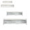 Ensemble de 2 tablettes murales en bois Folating